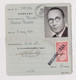 Sweden 1953 Swedish Driving Licence With 10KR Local Fiscal Revenue Stamp (61039) - Steuermarken