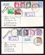 1947  2 R-Briefe Aus Shannon Airport Nach Zürich. - Briefe U. Dokumente