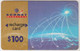 ZIMBABWE - Recharge Card, Econet Wireless Mobile Refill Z$100, Exp.date  30/09/1999, Used - Zimbabwe
