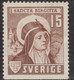 RELIGION HOLY MEN ST SAINT SANTA BIRGITTA BRIDGET BRIGIDA SWEDEN SUEDE SCHWEDEN 1941 Mi 288 Du FACIT 335 B2 Mint No Gum - Theologen