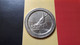BELGIE 1921 GENT 5 FRANK VOORUIT 37.5MM CONTREMARQUE FRAPPE MEDAILLE - Monétaires / De Nécessité