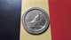 BELGIE 1921 GENT 5 FRANK VOORUIT 37.5MM CONTREMARQUE FRAPPE MEDAILLE - Noodgeld