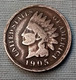 USA , 1 Cent ,1905 . Km 90a  , Agouz - 1859-1909: Indian Head