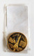 Magnet. Médaille Souvenir Et Patrimoine. Doré Or Fin. Paris Les 3 Monuments Tour Eiffel - Andere & Zonder Classificatie