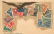 TIMBRES Représentations ETATS UNIS ( Imp M.J STAERCK ) - Stamps (pictures)