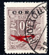 525.GREECE,ITALY,IONIAN,CORFU.1941 HELLAS 30,INVERTED OVERPRINT USED,UNRECORDED. + NORMAL MH. - Ionian Islands