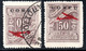 525.GREECE,ITALY,IONIAN,CORFU.1941 HELLAS 30,INVERTED OVERPRINT USED,UNRECORDED. + NORMAL MH. - Ionian Islands
