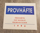 SWEDEN PROOF TEST BOOKLET YEAR 1996 - Probe- Und Nachdrucke