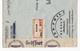 Delcampe - Registered Bussum 1943 Nederland Inter Phila Niebüll Schleswig-Holstein Censor WW2 Europese P.T.T. Vereniging - Poststempels/ Marcofilie