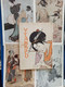 CPA Japon Nippon  -  JAPANESE GRAVURE - Utamaro - 10 Postcards Set - Big Lot 1958 - Andere & Zonder Classificatie