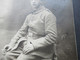Foto AK 1.WK Soldat In Uniform 1916 Zum Andenken Beschrieben 1920 In Minden In Westfalen - Guerre 1914-18