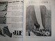 Illustration 4724 1933 Georges Leygues TSF Faycal Moulin Papier Sahara Champtocé Tiffauges Machecoul Batalha Dietrich - L'Illustration