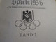 Olympia 1936 Band I - II  1936  (Sammelbilder Alben. - Libros