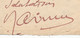 2 Lettres Autographes De RAIMU, 1 Avec En-tête "Ker-Mocotte" Bandol (Var), Adressées à M. Van Der Mey, Entrepreneur - Other & Unclassified