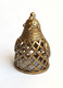 Delcampe - Thimble CHICKEN BIRD Hen Openwork Solid Brass Metal Russian Style Souvenir Collection - Dés à Coudre