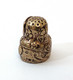 Delcampe - Thimble MATRYOSHKA DOLL Folk Ethnic Brass Metal Russian Souvenir Collectible - Thimbles