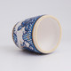 Delcampe - Thimble GZHEL Blue Floral Pattern Style Solid Porcelain Russian Ethnic Souvenir - Dedales