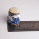 Delcampe - Thimble GZHEL Blue Floral Pattern Style Solid Porcelain Russian Ethnic Souvenir - Dedales