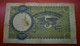 Banknotes Albania 5 Franga 1939-1940 GOOD BANKA KOMBETARE E SHQIPNIS BANCA NAIONALE D'ALBANIA PESE FRANGA CINQUE FRANCHI - Albania