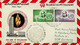 UAE 1958 HUMAN RIGHTS DAY 2v ON AIRMAIL COVER TO GERMANY  (**) - Abu Dhabi