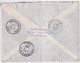 1952 - YVERT N°887 GANDON  + 885 (COIN DATE) + ARMOIRIE Sur ENVELOPPE RECOMMANDEE De NICE => BOURGES - 1945-54 Marianne Of Gandon