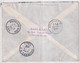 1952 - YVERT N°887 GANDON  + 885 (COIN DATE) + ARMOIRIE Sur ENVELOPPE RECOMMANDEE De NICE => BOURGES - 1945-54 Maríanne De Gandon