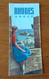 RHODES Grèce Jardins Flottant Lindos Hotel Des Roses ... Hermès En Grèce 1957 - Toeristische Brochures