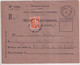 1937 - PAIX RARE SEUL Sur LETTRE (TAXE) RECOMMANDEE RECOUVREMENT DONVILLE LES BAINS (MANCHE) - 1932-39 Peace