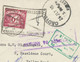 GB 1965 Superb Unpaid Cover W Skeleton Postmark „CROYDON / SURREY“ (29mm), Also Postage Due 6d CHARGE NOT COLLECTED - Tasse