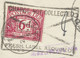 GB 1965 Superb Unpaid Cover W Skeleton Postmark „CROYDON / SURREY“ (29mm), Also Postage Due 6d CHARGE NOT COLLECTED - Postage Due