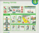 Safety Card Transavia Boeing 737-700 Old Logo - Sicherheitsinfos