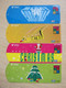 Xianing City(a Small City In Hubei Province) Prepaid Phonecards,Christmas, Set Of 4, Two Cards Not In Good Condition, - Weihnachten