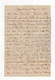 !!! INDE ANGLAISE, LETTRE DE FYZABAD DE 1865 POUR LE SURREY, AVEC TEXTE, AFFRANCH TRICOLORE. ARCHIVE CLARKE - 1858-79 Kolonie Van De Kroon