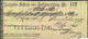 1883, Aufgabeschein über Eine Postanweisung Von TITTMONING - Briefe U. Dokumente