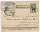 LETTRE TSF ENTIER POSTAL MOROMBE MADAGASCAR POUR TANANARIVE - Storia Postale