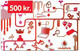 Iceland - Vodafone - Various Objects (Red), Exp.03.06.2009, GSM Refill 500Kr, Used - IJsland