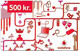 Iceland - Vodafone - Various Objects (Red), Exp.19.03.2011, GSM Refill 500Kr, Used - Islanda