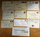 Italia/Italy/Italie: Lotto Di 10 Documenti Postali, Lot Of 10 Postal Documents, Lot De 10 Documents Postaux - Lotti E Collezioni