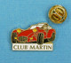 1 PIN'S //  ** CLUB MARTIN / AUTO CONSTRUITE PAR G. MARTIN / SUPER SEVEN / COBRA / TILBURY Et GT 40 ** . (Street) - Corvette