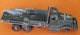 Delcampe - DINKY SUPERTOYS N°884 MECCANO France. Camion Militaire Brockway Poseur De Ponts De Bateaux AVEC 6 PONTS, Vers 1965 - Dinky