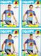 Fiches Cyclisme - Equipe Cycliste Professionnelle Z Peugeot 1989 (Groupe Zannier, St Chamond) 17 Coureurs - Wielrennen