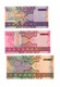 Turkmenistan 50 100 500 1000 5000 And 10000 Manat 2005 Issue 6 Pieces Set UNC - Turkmenistan