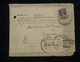 George VI Stamp Used In 1948 With Economy Slip , Marwar State , Baltora , OHMS To Salt Trading Co.(**) India Inde Indien - Ungebraucht