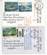 SRI LANKA.Pure Land Buddhism, 2 Postcards Addressed To ANDORRA,with Arrival Postmark - Buddhism