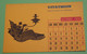 Buvard 757 CALENDRIER - Laboratoire Servier - VITATHION -Etat D'usage:voir Photos-21x13.5cm Fermé Environ- OCTOBRE 1959 - Produits Pharmaceutiques