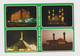 KUWAIT Three Big Mosque Night View Vintage Photo Postcard (53271) - Kuwait