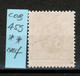 COB 455 **, Neuf - Typo Precancels 1929-37 (Heraldic Lion)