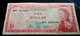 EAST CARIBBEAN 1965 , One Dollar , P13L , Island Of St. Lucia - 1965 ) - East Carribeans