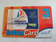ST MARTIN / INTERCARD  3 EURO    LE COURSE DE ALLIANCE          NO 156   Fine Used Card    ** 6605 ** - Antille (Francesi)