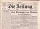 ENGLAND -  DIE  ZEITUNG  - KRIEG  MOSKAU - LONDON  - Komplette Zeitung - 1941 - Informaciones Generales